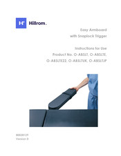 Hillrom O-ABSLTE22 Instructions For Use Manual