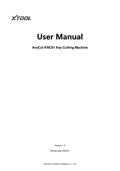 Xtool AnyCut KNC91 User Manual