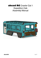 ahead RC Crawler Cat 1 Assembly Manual