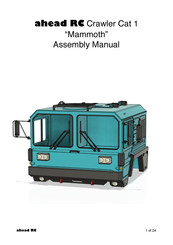 ahead RC Crawler Cat 1 Assembly Manual