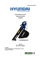 Hyundai HAS3000 Instruction Manual