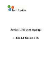 Tech Novitas Serius 6K-S User Manual