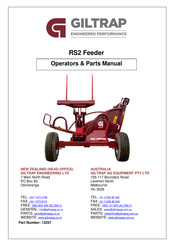 Giltrap RS2 Operator's & Parts Manual