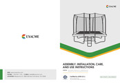 EXACME 6184-H71B/OR Assembly, Installation, Care,  Maintenance And User Instructions