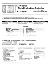 Chino LT300 Series Instruction Manual