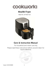 Cookworks DF7003T-CB Care & Instruction Manual