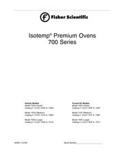 Fisher Scientific Isotemp 750F Manual