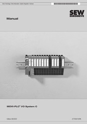 SEW-Eurodrive MOVI-PLC I/O System C Manual