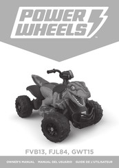 Power Wheels GWT15 Owner's Manual
