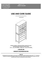 Home Decorators Collection SK16944 Use And Care Manual