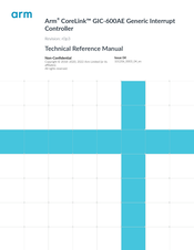 ARM CoreLink GIC-600AE Technical Reference Manual