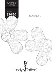 unipad Lady's Tattoo ES-820 Manual