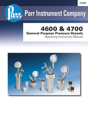 Parr Instrument 4714 Operating Instructions Manual