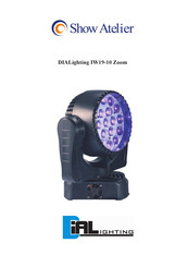 Show Atelier DIALighting IW19-10 Zoom Manual