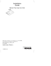 Kohler K-6536 Installation Manual