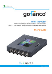 prophecy gofanco PRO-ScalerHDSDI User Manual