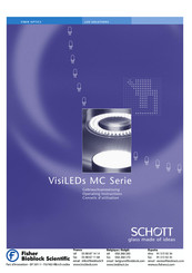 SCHOTT VisiLEDs MC Series Operating Instructions Manual