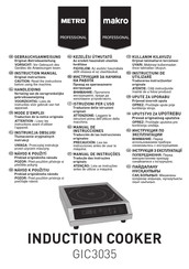 Metro DataVac Makro GIC3035 Instruction Manual