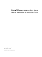 H3C WX Series Registration And Activation Manual