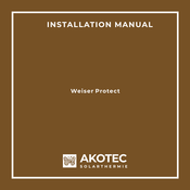 AkoTec Weiser Protect Installation Manual