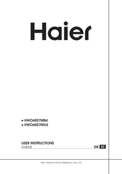 Haier HWO60S7MB4 User Instructions