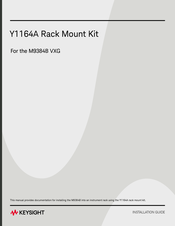 Keysight Y1164A Installation Manual