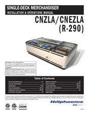 Dover Hillphoenix CNZLA Installation & Operation Manual