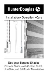HunterDouglas UltraGlide Installation Operation Care