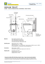 Zodiac 5327002 Technical Data Manual