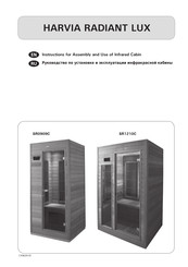 Harvia RADIANT LUX SR0909C Instructions For Assembly And Use