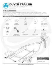 Legend DUV 31 TRAILER Install Manual