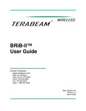 TERABEAM BRiB-II User Manual