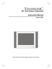 Transonic TC-2961 Instruction Manual