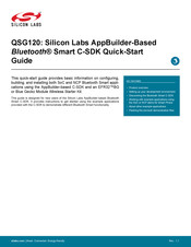 Silicon Laboratories QSG120 Quick Start Manual