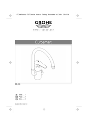 Grohe Eurosmart 33 490 Manual