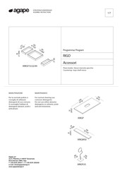 Agape RIGO ARIGV15 Assembly Instructions Manual