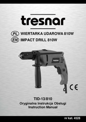tresnar 4528 Instruction Manual