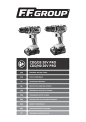 F.F. Group 46 672 Original Instructions Manual
