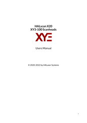 HALaser Systems HALscan 10X20 User Manual