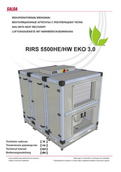 Salda RIRS 5500HE EKO 3.0 Technical Manual