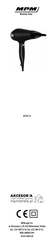 MPM Beauty Line MSW-24 User Manual