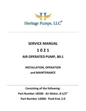 Heritage 1021 Service Manual