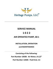 Heritage 1022 Service Manual