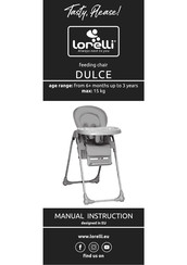 Lorelli DULCE Instruction Manual