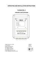 Hawker FLEXILEVEL 3 Operating And Installation Instructions