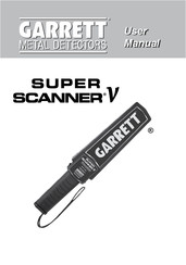 Garett SUPER SCANNER V User Manual