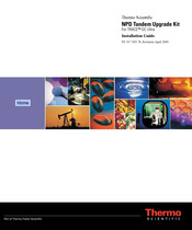 Thermo Scientific NPD Tandem Upgrade Kit Installation Manual