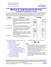Distech Controls EC-Net EC-SEC-EN-MED Hardware Installation Manual