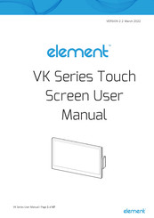 Element VK Series User Manual