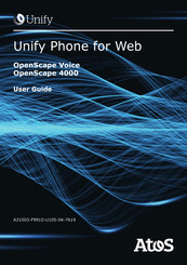 Atos UNIFY OpenScape 4000 User Manual